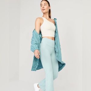 NWT One-Shoulder Longline Sports Bra/Crop Top